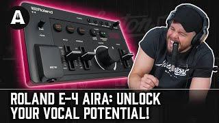 Roland E-4 AIRA Compact Voice Tweaker - Auto-Pitch, Vocoder & Harmony in One Box!