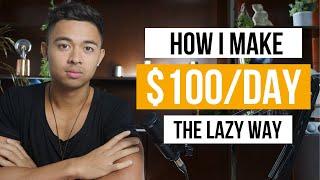 Laziest Passive Income Ideas For Beginners ($100/day+)