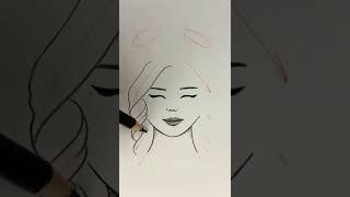 #shorts #sketch drawing for beginners UNIQUE ART OF GITIKA SINGH