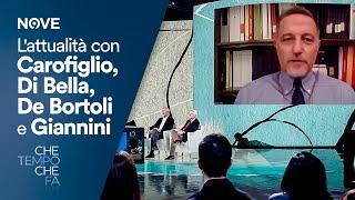 L'attualità con Carofiglio, Di Bella, De Bortoli e Giannini | Che tempo che fa