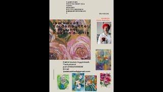 Finnish & Russian bilingual exhib. intro & interview: Alena Pasavets: Flowers for Mom, 6.5.2024, 8K