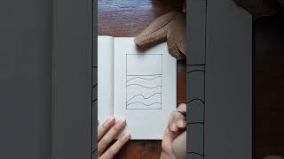 Day 1 of getting back to pen and paper: waves  #stressrelief #easydrawing #arttheraphy #drawing
