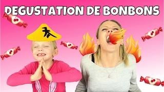 • DEGUSTATION BONBONS : LOUANE LIT LE JAPONAIS ET JE PRENDS FEU !! •