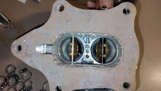 Weber 38-38 carb + mods and info you need to do this prior to install on D21 Nissan