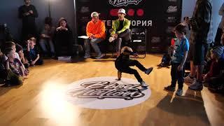 kids 1x1 bboy Степан vs Егор Власов г.Вологда - брейкданс чемпионат BBOY NATION FINALS 2020