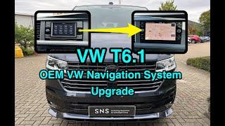 VW Transporter T6.1 - OEM Navigation Upgrade