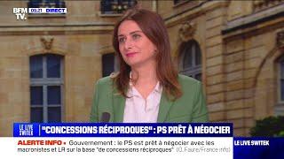 "Le PS ne doit pas tomber dans le piège” réaction de Marine Tondelier aux propos d’Olivier Faure