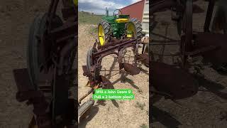 Will a John Deere B pull a 3 bottom plow? #tractor #johndeere #plowing