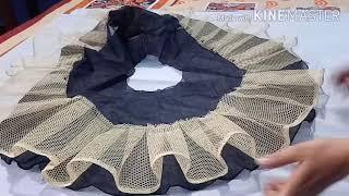 DIY: Baby Frock Cutting And Stitching For 3 To 4 Year Girl||Party Wear Baby Gown Kaise Banaen