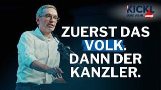 Zuerst das Volk. Dann der Kanzler.