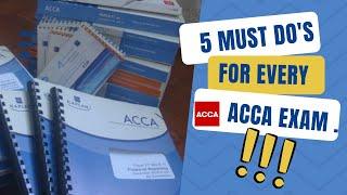 BEST ACCA EXAM STRATEGY To Clear ACCA Paper In Your First Attempt!(from Experience)