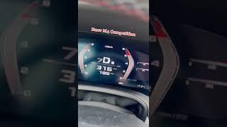 BMW M4 Competition Top Speed