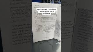 Blessings Vs Freestone child support Fraud exposed