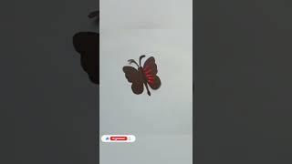 DIY Paper Butterfly#shorts#youtubeshorts