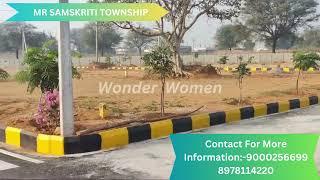 Open plots for Sale Near Balangar ,in Hyderabad at MR SAMSKRITI TOWN SHIP | Your Dream Investment