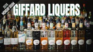 Giffard Liqueurs and Syrups | Monday Dram | Just Shake or Stir