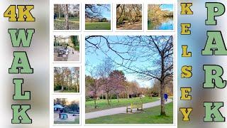 4K WALKING IN KELSEY PARK, BECKENHAM, LONDON, UK 2021