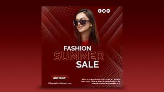 How to Design Social Media Banner | Pixellab Tutorial | Diko Graphic