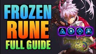 Frozen Rune Guide For BEGINNERS | How To Craft Frozen Runes | Dragon Nest SEA