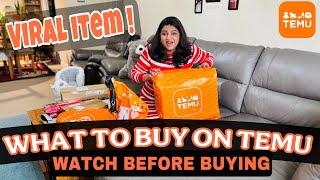 HUGE TEMU HAUL || YOU NEED TO SEE THIS TEMU ITEM! || Best TEMU finds || Lintu Rony