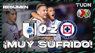 HIGHLIGHTS | Querétaro 0-2 Cruz Azul | Liga Mx -AP2024 - J5 | TUDN