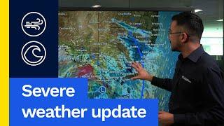Severe Weather Update Saturday 24 May 2025: Powerful cold front for south-east Aus.