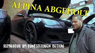 Alpina B10 V8 wird abgeholt! | Enrico von KFZ Gerhardt GmbH