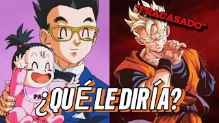 GOHAN DEL FUTURO VIENDO A GOHAN DEL PRESENTE ¿Qué le diría?