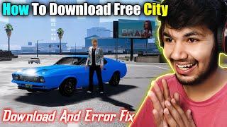  How To Download Free City || Free City Network Error Fix