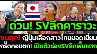 ช็อค! ชัชชุอรระดับสูง ขนลุก ญี่ปุ่นเลือกสาวไทยยอดเยี่ยม ่กรี๊ดคอแตก! เปิดตัวช่องSVลีกพื้นแตก