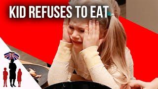 Defiant Kid Refuses To Eat Dinner | Supernanny