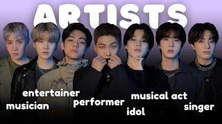 performers vs artists | bts, the kpop framework and the mainstream music industry