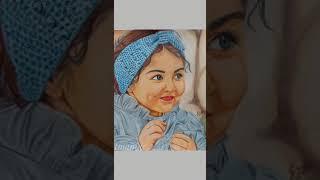 Relaxing Art | Child Portrait Sketch #shorts #rtmaniac