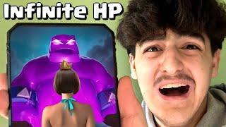 Beating Clash Royale Using The Highest HP Cards