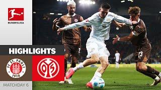 Mainz Shows Efficiency! | FC St. Pauli - 1. FSV Mainz 05 0-3 | Highlights | MD 6 – Bundesliga 24/25