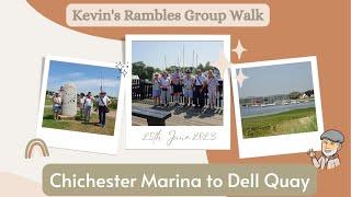 Kevin's Rambles Group Walk - Chichester Marina to Dell Quay