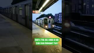 NYCS: Bernie Wagenblast announcement & #R142 Not in Service train bypass Morris Park