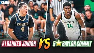 #1 Junior Tyran Stokes  5⭐️ Baylor Commit Tounde Yessoufou 