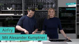 Sommerrollen gesund frittieren mit Siemens AirFry Funktion | Yvi meets Alexander Kumptner