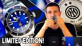 ULTRA RARE Inter Milan Tudor Black Bay 58 Limited Edition Full Review & Unboxing!