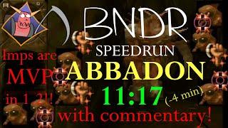 [OLD WR] SPEEDRUN  - DUNGEON KEEPER: Deeper Dungeons - 7. Abbadon - [11:17] /with Commentary