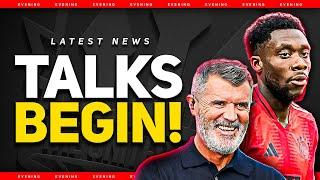 Davies TRANSFER Talks! Keane Calls OUT United Star! Man Utd News