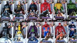 Avengers toys/action figures/unboxing/Cheap Price/Spiderman,Hulk,Superman,Thor,Venom/toys.45