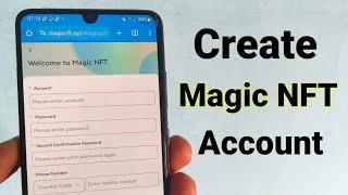 How To Create Magic NFT Account | Magic NFT Account Kaise Banaen