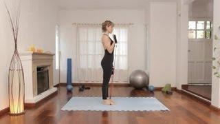 Cómo ejercitar los bíceps : Ejercicios de Pilates 5