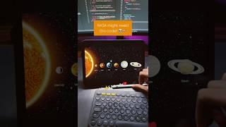 Nasa needs this code | html css javascript| code with harry #css #coding #shorts #shortsvideo