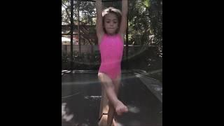 Amazing 6 year old gymnast Nati