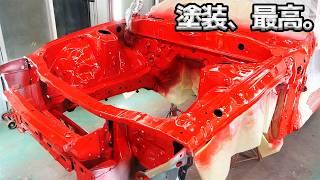 Painting Engine Bay | Mazda RX-7 FC3S Savanna  #16