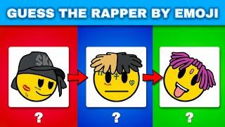 Guess the rapper by Emoji | 1 Emoji 1 Rapper | Rap Quiz Challenge (I DARE YOU)