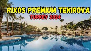 Hotel Rixos Premium Tekirova - Hotel Tour 2024 (Kemer, Turkey)